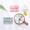 Easter Silicone Mold 8 Cavity 3D Bunny Carrot Egg Chick Shapes Non-Stick Flexible Mold Chocolate Candy Pudding Soap Clay Baking Decorating