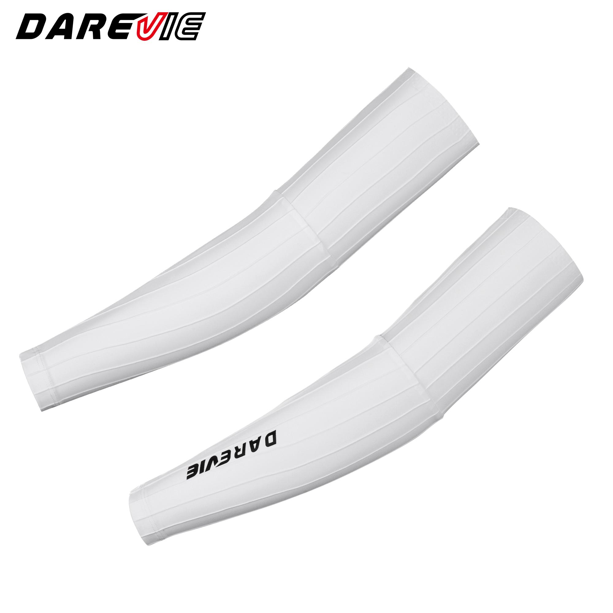 

DAREVIE Cycling Sleeves Man AERO High Speed Race Level Arm Sleeves Man Quickly Dry Reduce Resistance Bicycle Accessories Asian-S белый