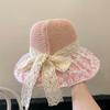 Sun Hat Woman Summer Beach Cap Ladies Outdoor Travel Hat Sunscreen Vintage Cap Sun Block Visor Hat Beach Party Favor Gifts