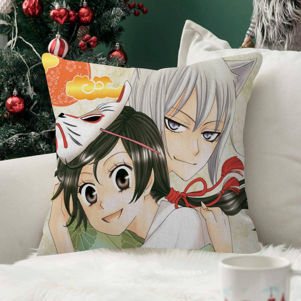 Kamisama Kiss Tomoe x Nanami Pattern Cushions Pillowcase Polyester Cushion Cover Throw Pillow Pillowcover Home Car Sofa Decor