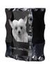 Chinese Crested Dog, Puff - crystal with a picture of a dog, glass statuette with a picture, unique frame with a picture from Art-Dog brand