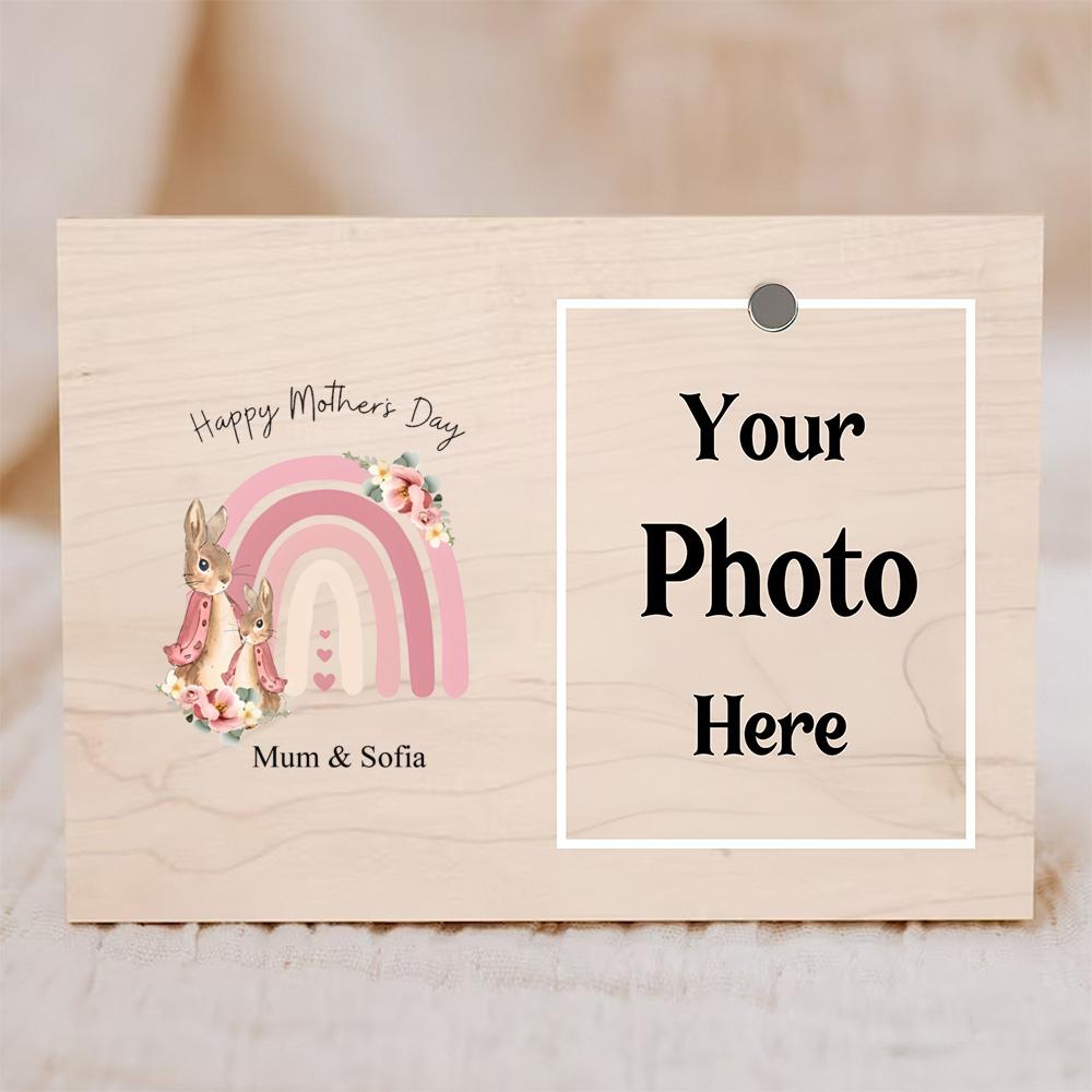 Personalised 1st MOTHERS Day Picture Frame Gift New Mummy Gifts Gift for Wife Photo Frame 1st Mother s Day Gifts (as the picture,25X20CM)