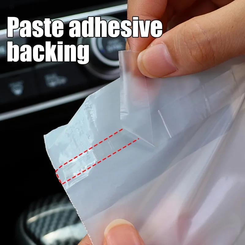 90pcs Cartoon Capybara Car Disposable Garbage Bag Portable Universal Auto Door Seat Household Thickened Desktop Trash Can