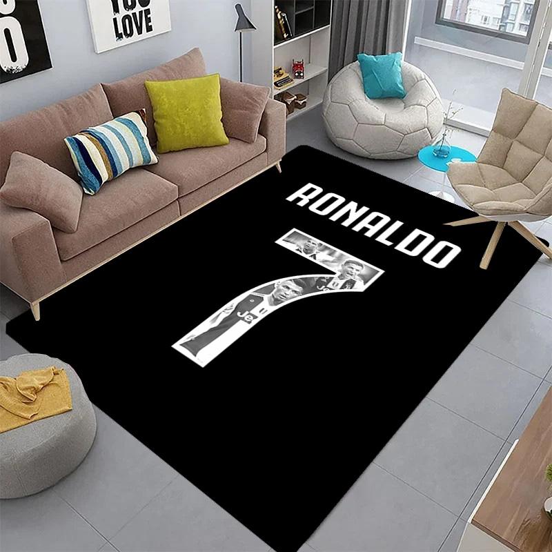 Ronaldo's Legacy: Number Journey carpet Doormat Living room and bedroom mats Art Office chair cushion Doormat