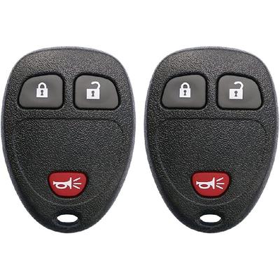 2-Pack Key Fob Replacement for Chevy Silverado 1500 2500 3500,Traverse Tahoe Equinox Suburban,GMC Acadia Savana Sierra Yukon, Buick Enclave, Saturn