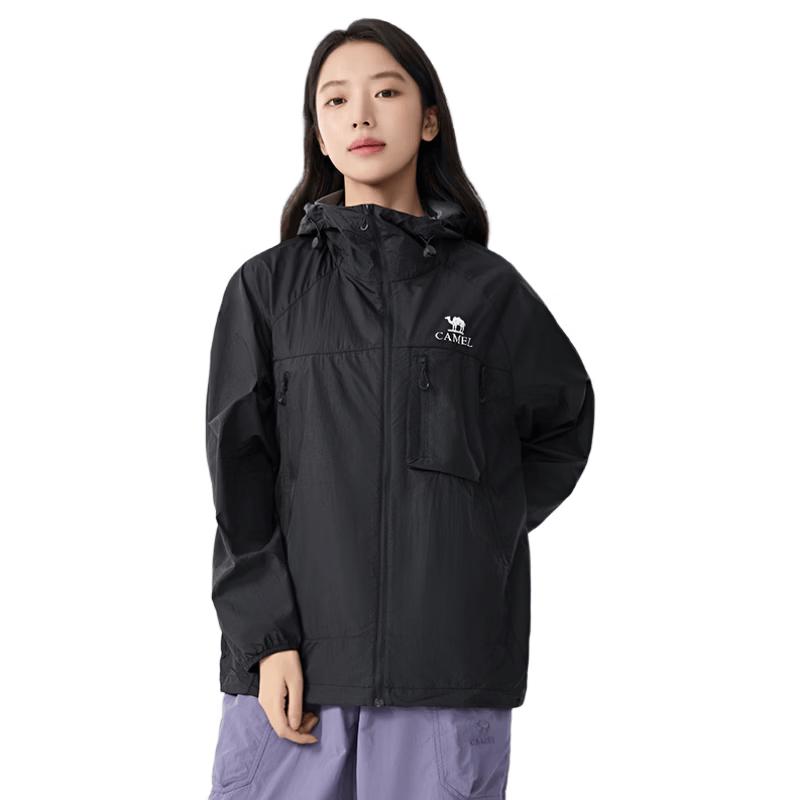 CAMEL Unisex Woven Long Sleeve UV Protection Jacket