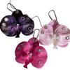 Colorful Simulation Flower Keyring Simulation Flower Flower Bag Pendant Butterfly Orchid Keychain