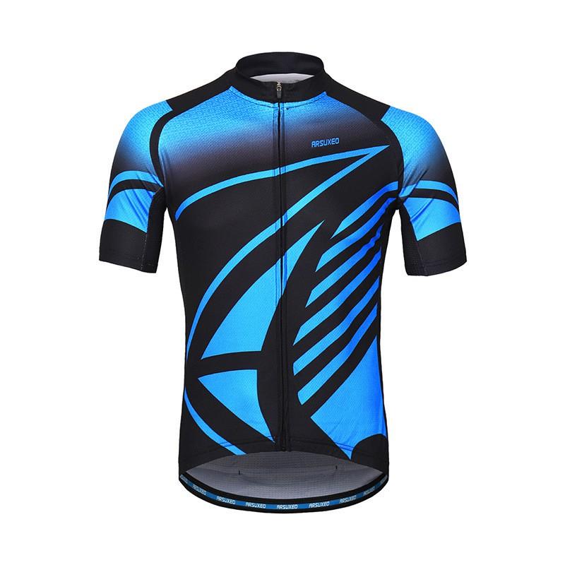 Mens Womens Cycling Jersey Set Breathable Quick-Dry Mountain Road Bike Short Sleeve Top Shorts