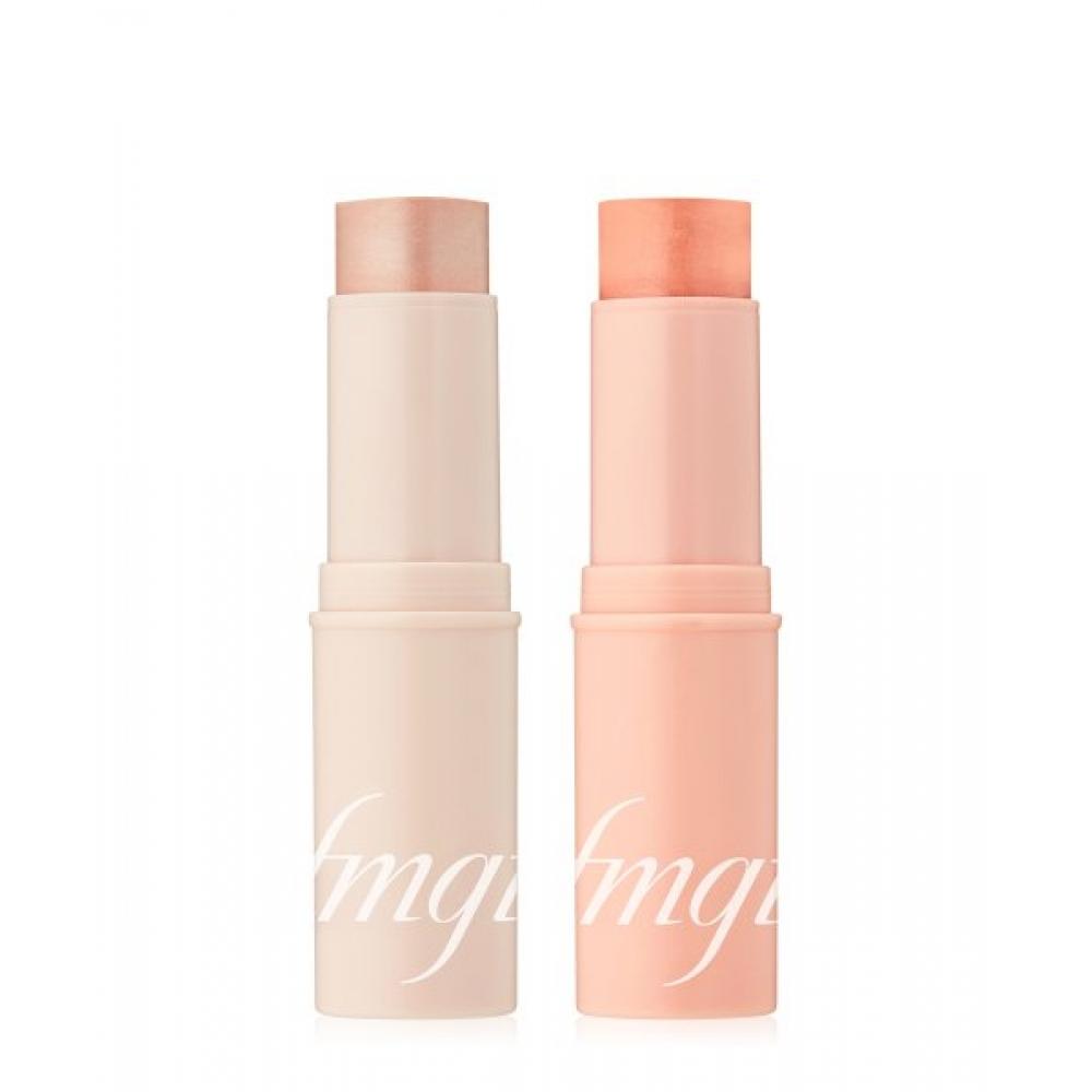 The Face Shop Veil Glow Stick Highlighter 10g  2 Colors 02 Lively