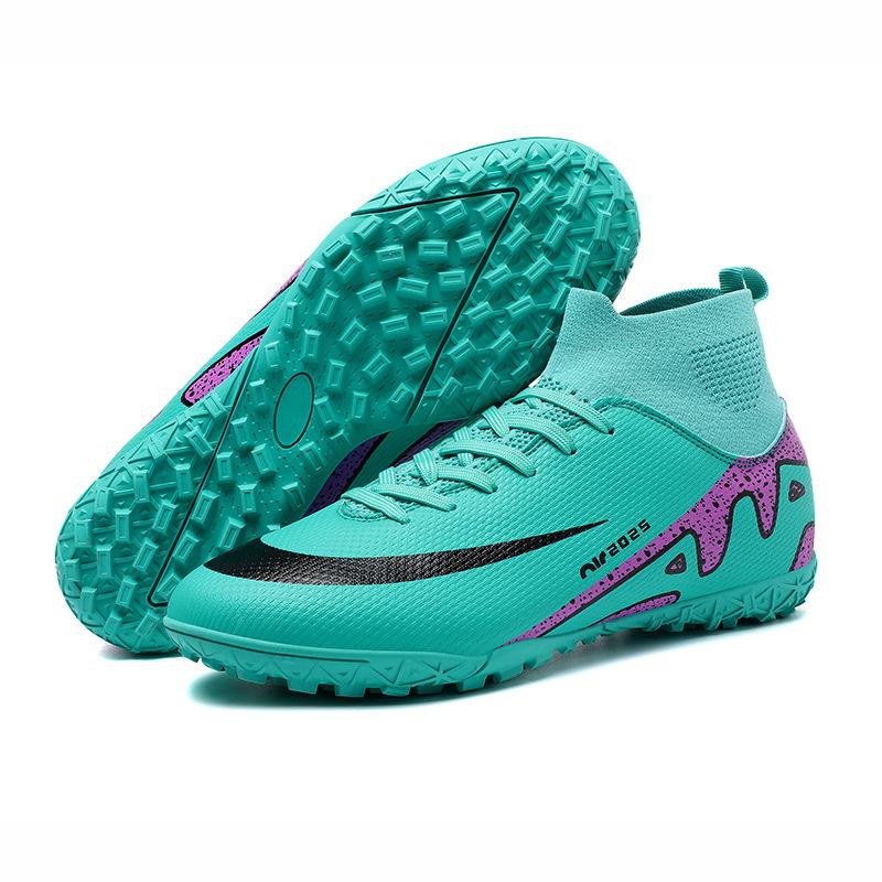 New adult sports outdoor grass FG spikes TF broken nails youth student competition professional training football shoes