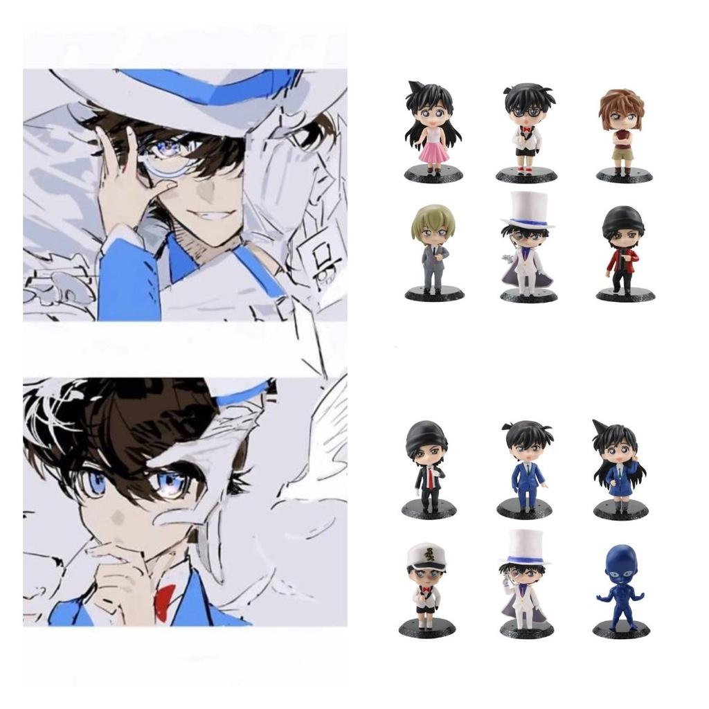 Premium 2nd Gen Detective Conan Action Figures Set Of 6 Models