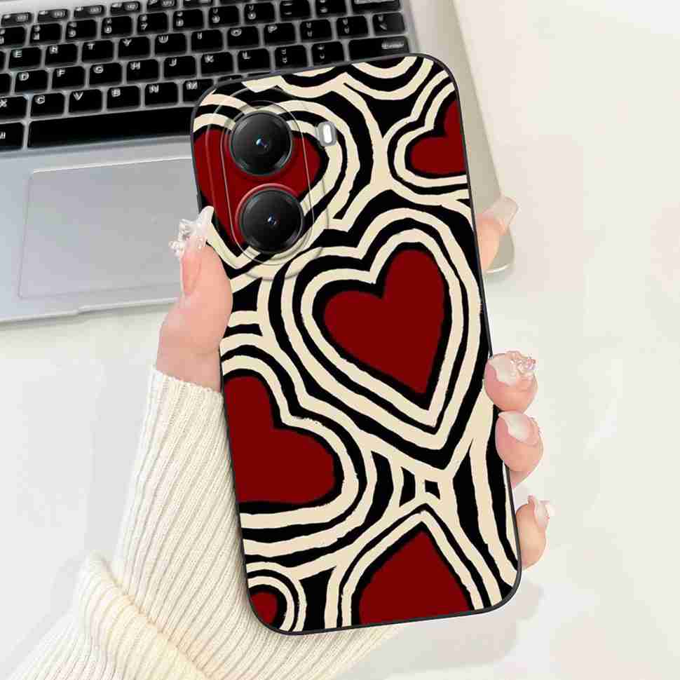 For Xiaomi Poco X7 Pro 5G Case Stylish Painted Cover Soft Silicone Phone Case For Poco X7 PocoX7 Pro Protectors Back Cover Coque
