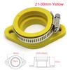 Motorcycle Pit Dirt Bike Carburetor Adapter Inlet Intake Pipe Rubber Fit for KEIHIN MIKUNI KOSO PE PWK 21-34mm Air Intake