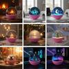 WiFi Crystal Ball Video Player with Uploadable Videos Photos Christmas Memory Orb Ornament Xmases Gift,Home Decorations