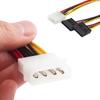 IDE Molex 4 pin to 1 2 3 x SATA Power Cable Serial ATA Y Splitter Hard Driver Dual Extension Cord Adapter Connector