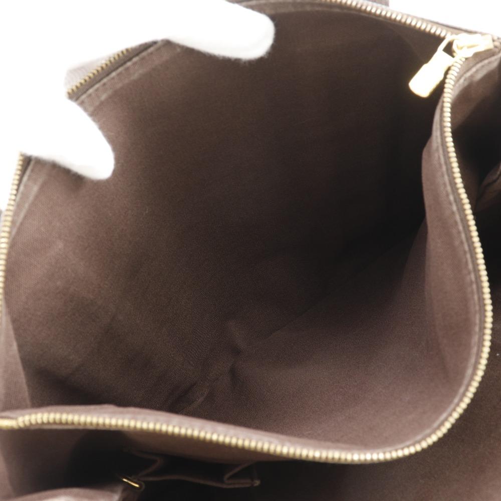 LOUIS VUITTON Kababobur Tote Bag N52006 Brown Damier canvas unisex Used