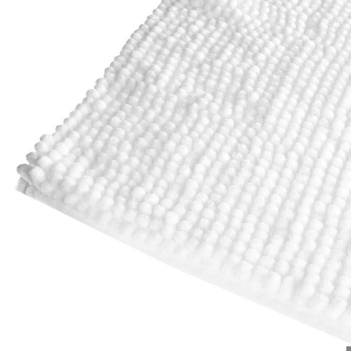 5five - Tapis De Bain 50x80cm "colorama" Blanc