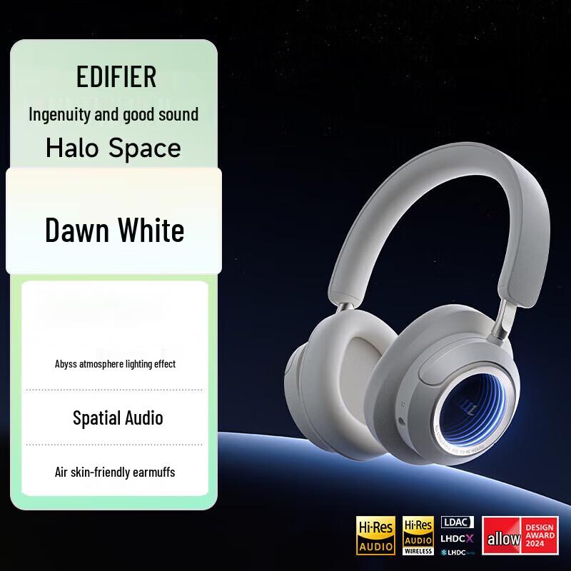 Edifier Halo Space Wireless Bluetooth Headset with Active Noise Cancelling