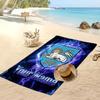 Preston North End Personalized Printed Beach Towel Soccer Logo Support Custom Name Text Absorbent Towel For Sport Travel Special Gift