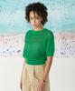 AGENT PEEK Agp Knit Round T-Shirt (W) Green