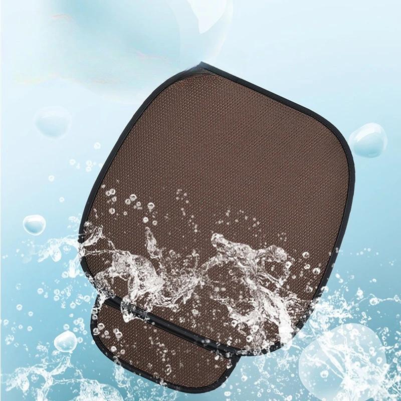Ice Silk Car Seat Cushion Non-Slip Breathable Universal Mat for All Seasons Easy Clean Protection Hot Sale 2025