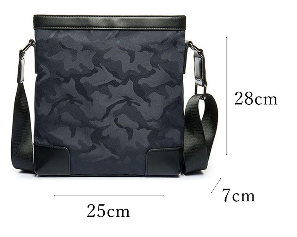 Camouflage Shoulder Black [cmy Select] Men's Bag,