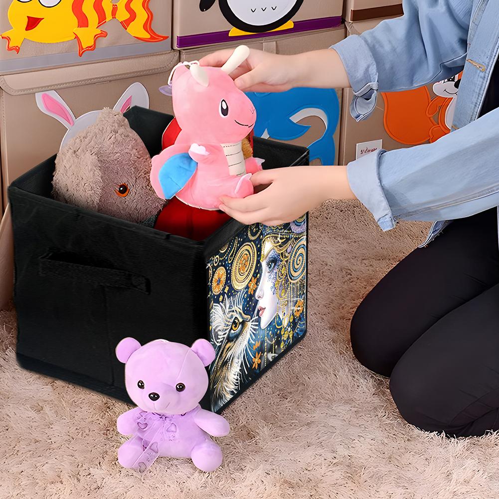 Diamond Painting Storage Bin Canvas Organizer Box Diamond Painting Kit Diamond Painting Storage Container for Home and Office