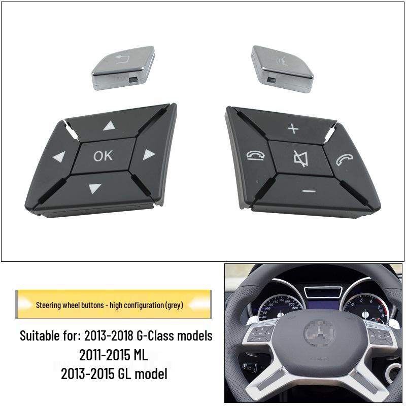 Mercedes-Benz W166 Multifunction Steering Wheel Button for G-Class, ML, GL