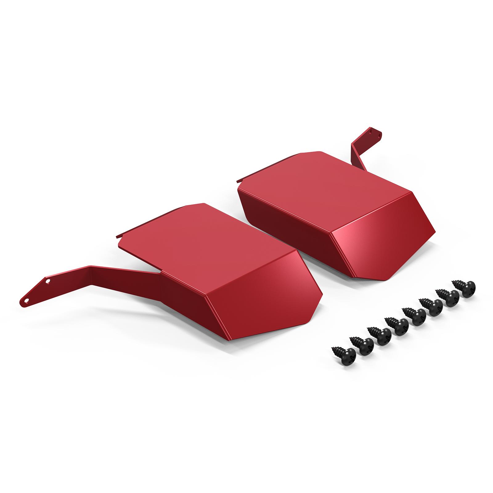 

BEVINSEE Air Intake Scoops for BMW E60 E61 M5, 520d, 525d, 530d, 535d, 520i, 525i, 530i, 535i 2007-2010 красный