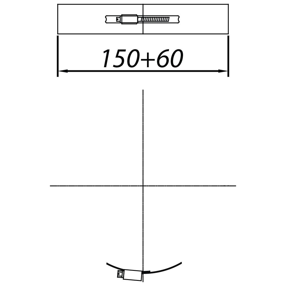 ADAM DW Clamping bracket fi 150