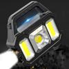Solar Flashlight With USB Charging Outdoor Led Spotlight Searchlight USB Rechargeable Camping Flashlight Solar Spotlight