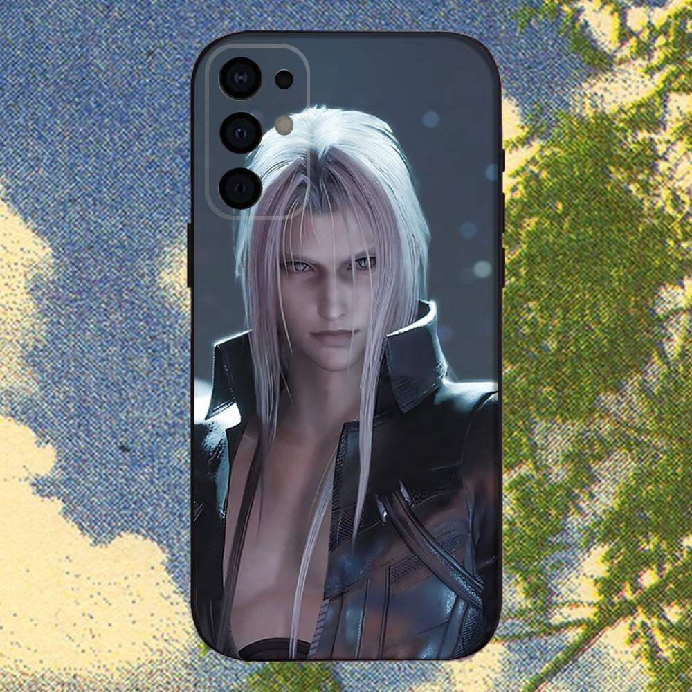 Final F-Fantasy Game Sephiroth Phone Case For Samsung S25,S24,S21,S22,S23,S30,Ultra,S20,Plus,Fe,Lite,Note,10,9,5G Black Cover