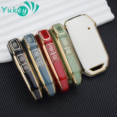 3 Button Tpu Car Key Case Cover for Kia Telluride SX 2021 Sportage R 2022 2023 K5 GT Line 2021-2023 Seltos 2020-2023