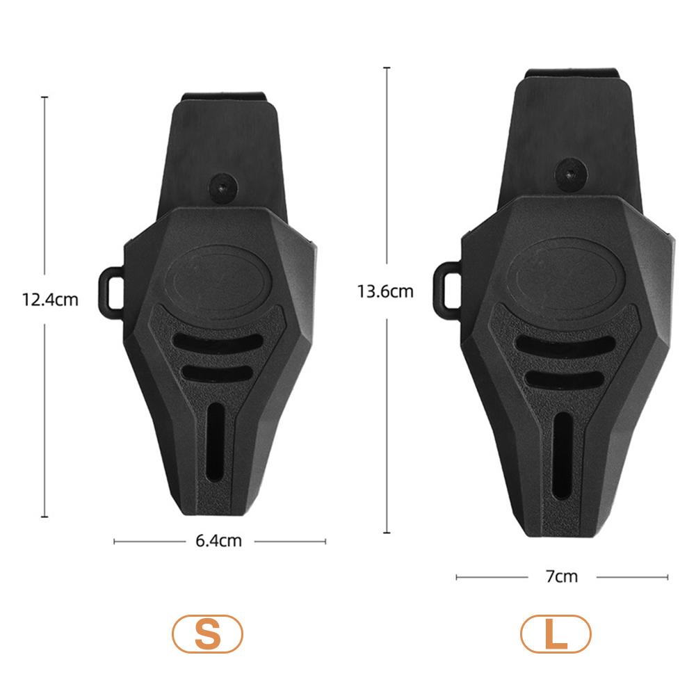 Fiske Tång Förvaringsväska Lättviktig Fiskelina Klippare Skyddsväska Gummi Plast Bärbar 360 Rotation Fiskeverktyg Utrustning