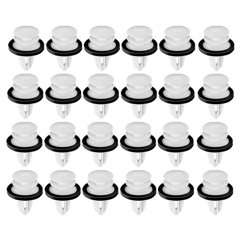 60Pcs Door Trim Panel Retainer Clips Plastic 1025401-00-A 102540100A Fit for Tesla Model X S Auveco 21169