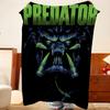 Movie P-Predator Throw Flannel Throw Blanket, Lightweight Cozy, Durable Washable cute Cool