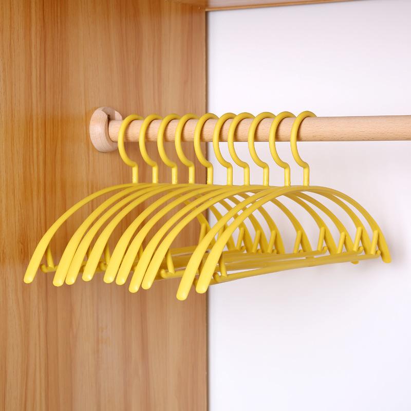 Semicircular Non-Slip Hanger Anti-Shoulder Corner Household Hanger Multi-Functional Drying Rack Plastic Clothes Support Hook Hanger