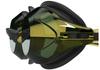 Speedo Vanquisher Mirrored 3.0 Goggles, Unisex, Black/Gold