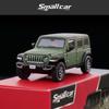 1:64 Jeeps Wrangler Rubicon SUV Alloy Car Model Diecasts Metal Off-road Vehicles Car Model Simulation Miniature Scale Kids Gifts ALQ1