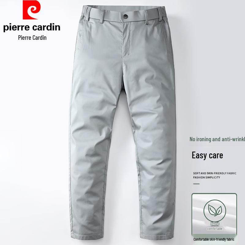Pierre Cardin Men's Summer Casual Straight-Leg Trousers