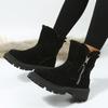 New Snow Boots Fleece Women's Shoes Warm Boots Cotton Shoes Plus-size Women's Boots