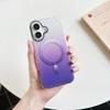 For IPhone 16 Anti Drop and Apple 15 Promax All Inclusive Skin Feel Matte Gradient 14 Magnetic Phone Case