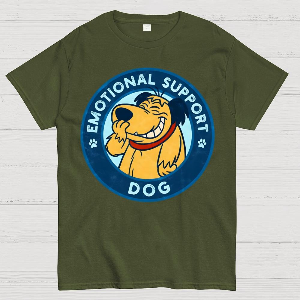 Dog Support Or Not? Unisex Heavyweight 100% Cotton T-shirt