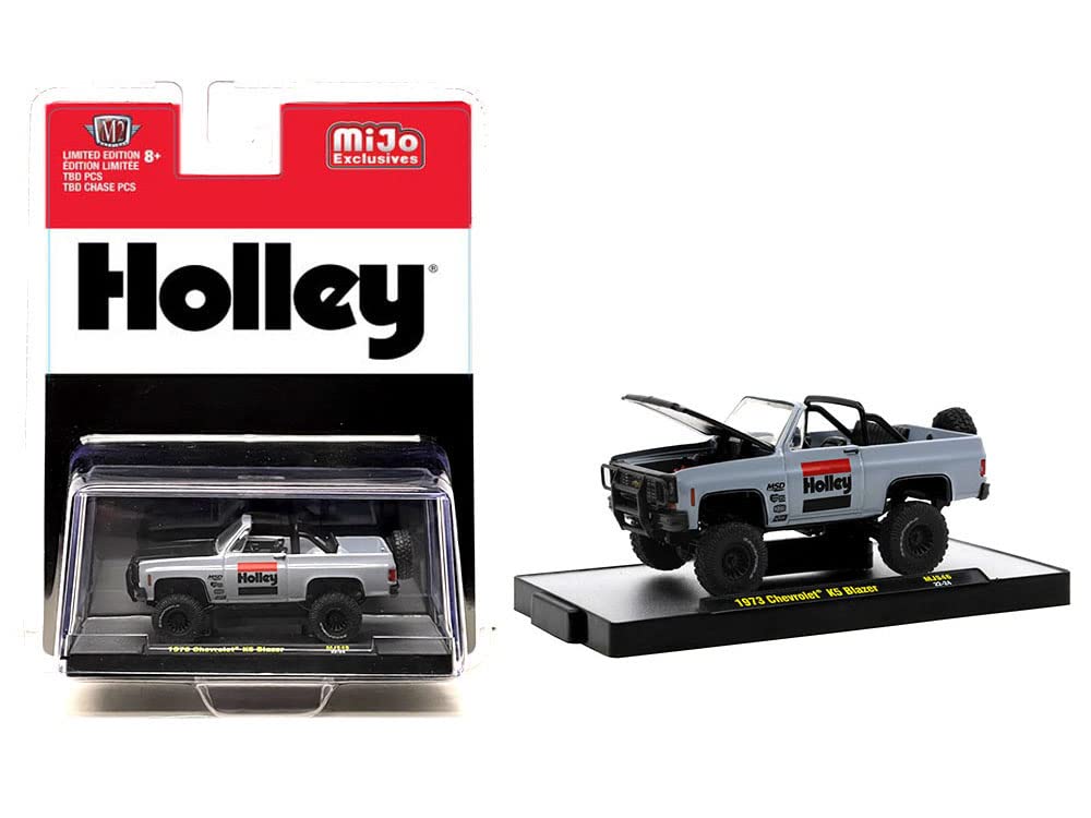 M2 MACHINES scale SPECIAL MiJo EXCLUSIVE 1973 CHEVROLET K5 BLAZER HOLLEY 164 - -
