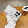 Magnetic Clear Transparent Case For IPhone 15 Pro / 15 Plus / 12 Mini Phone Cases Wireless Charging Shockproof Back Cover