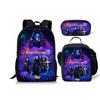 Descendants Laptop Backpack Set With Large Capacity For Students And Daily Use