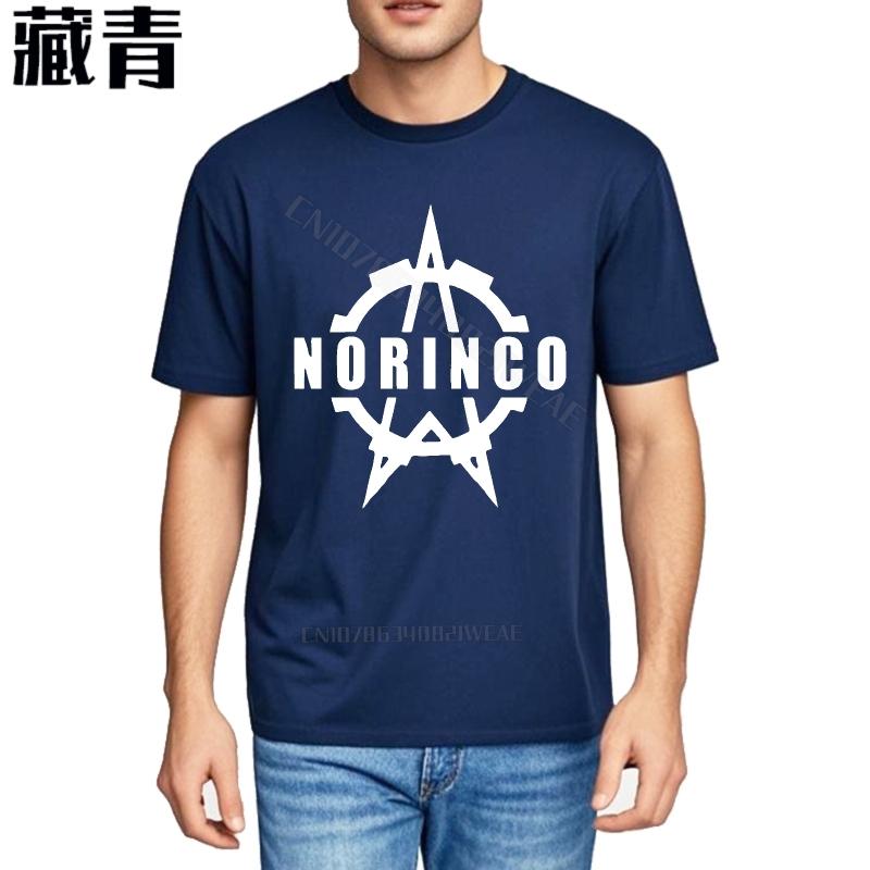 Top Tees Brand Quick Dry T Shirt Norinco Logo On Black Shirt Brand Round Neck Tee Fashion Streetwear Tshirts Breathable