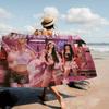 Band Sängerin A-aespa Kpop Anime Strand Schwimmtuch Weiches Saugfähiges Waschlappen Kindergeschenke Für Kinder Reisen Camping Fitnessstudio