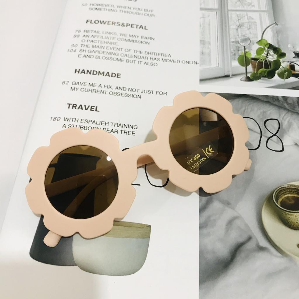 New Cute Children'S Frosted Glasses  Color Series Baby Sunglasses