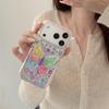 Colorful Rhinestone Butterfly Stand Phone Case for iPhone 17, 16 Pro Max, 15, 14